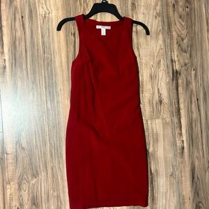Forever 21 Scarlet Sleeveless Midi Dress